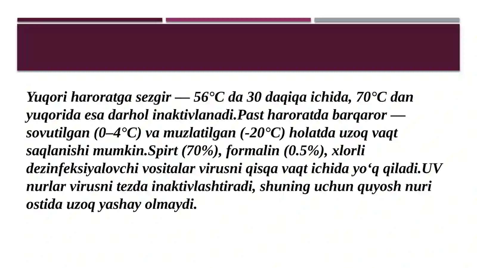 Cho’chqa grippi va uning xozirgi kundagi muammolari 4