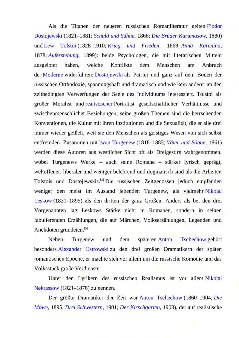 Die russische literatur 4