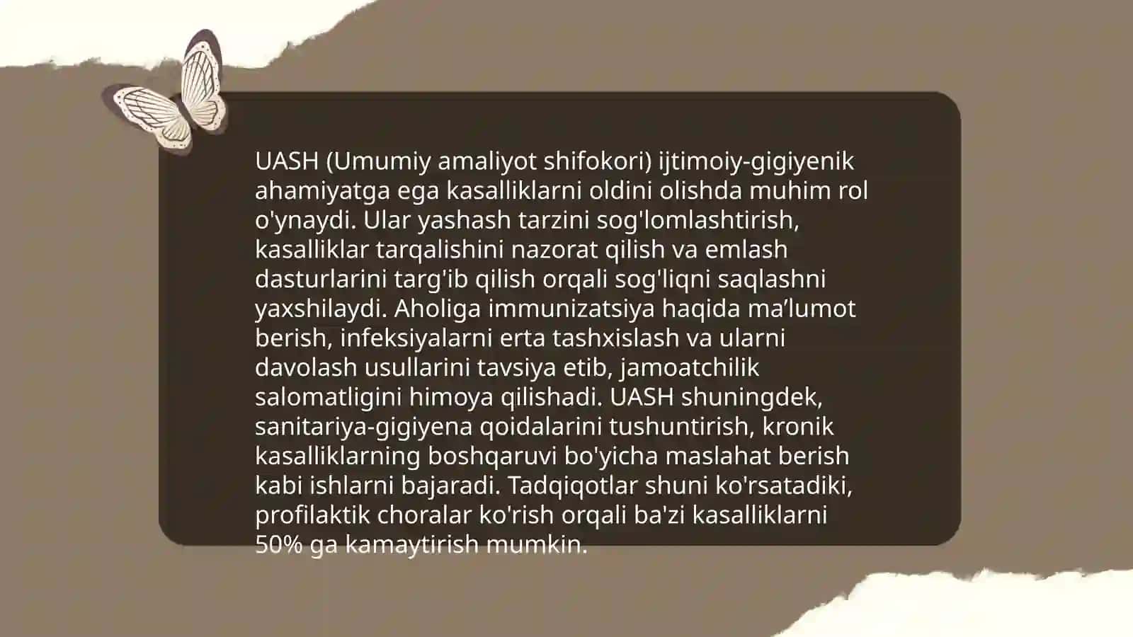 Ijtimoiy-gigiyenik ahamiyatga ega bo'lgan kasalliklarni o'rganish 4