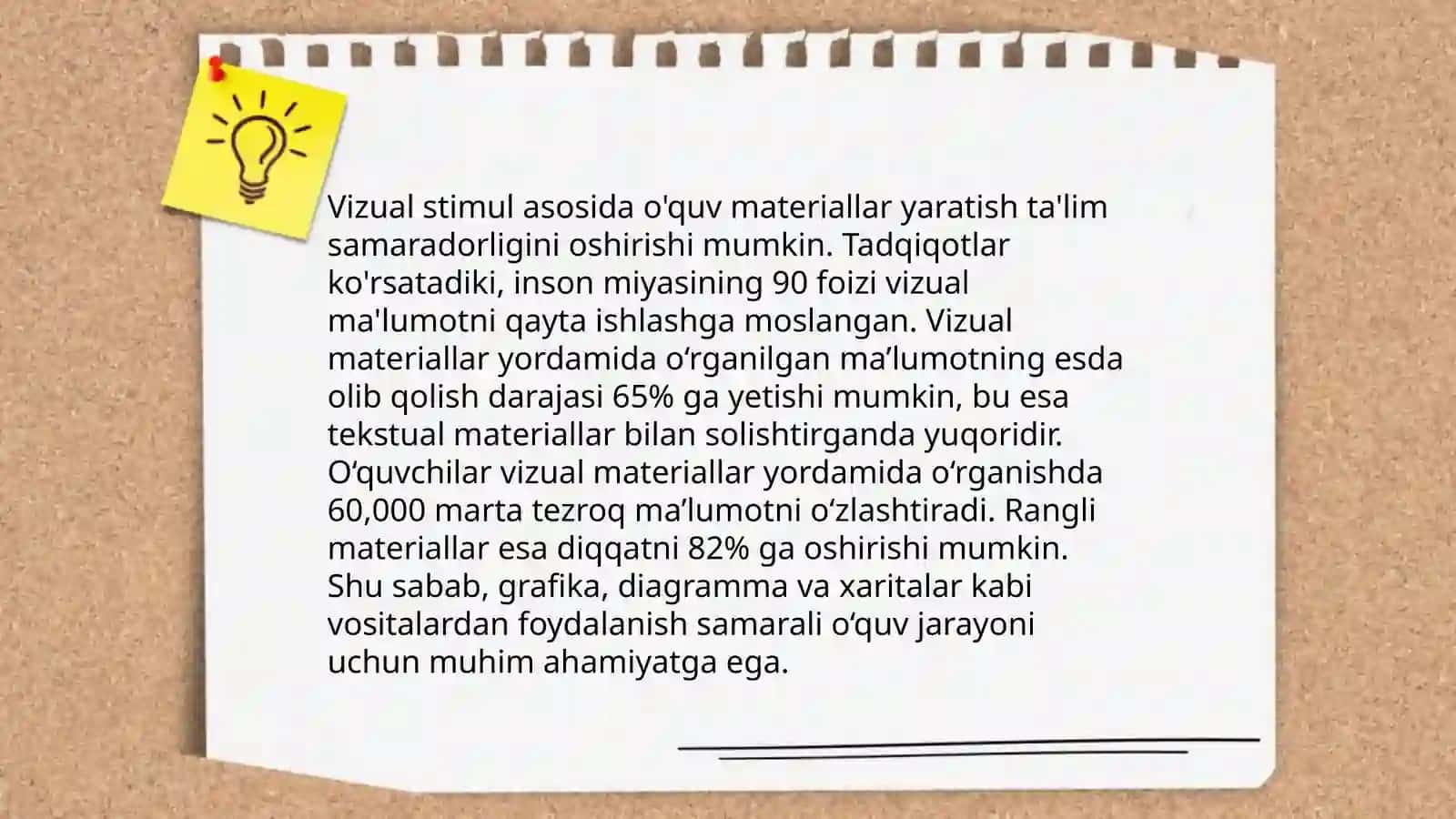 Eshitishda nuqsoni bo'lgan bolalar idrok xususiyatlarini tekshirish bo'yicha ko'rgazmali qurollar tayyorlash 4