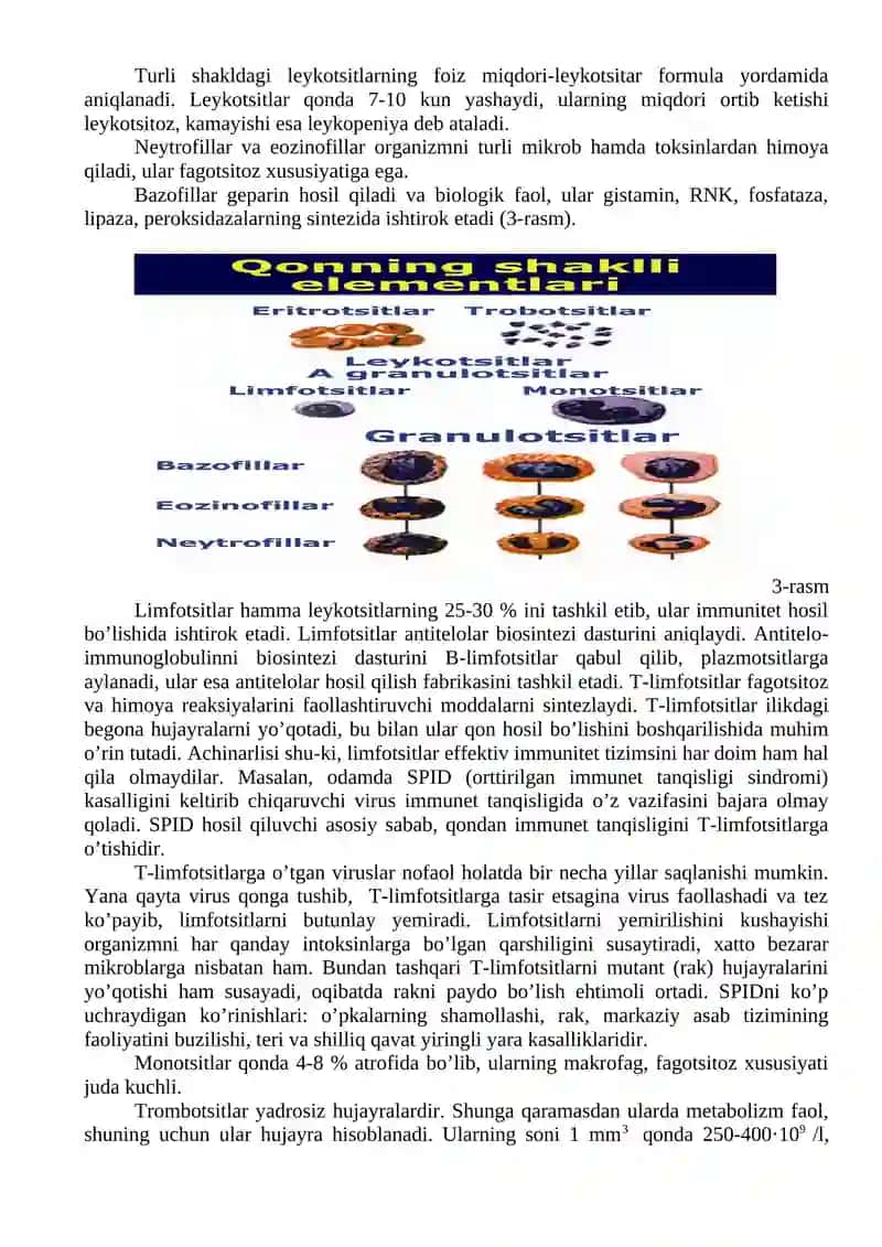 Umumiy fiziologiyadan ma'ruzalar 4