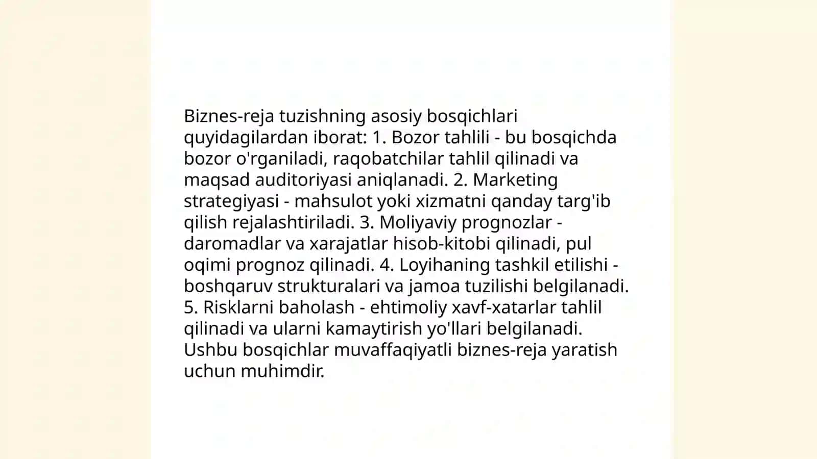 Korxonani tashkil etish va tadbirkorlik 4