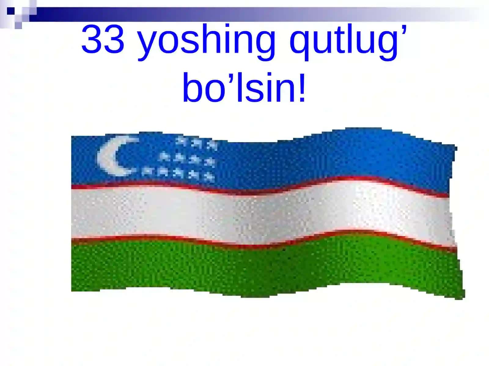 Bayroqqa sadoqat-yurtga sadoqat! 4