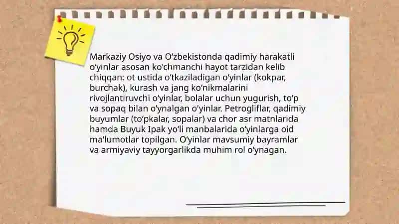 Harakatli oʻyinlar tarixi 4
