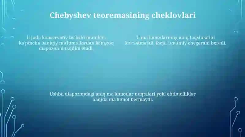 Chebishevning tub sonlarni zichligi haqidagi teoremasi 4