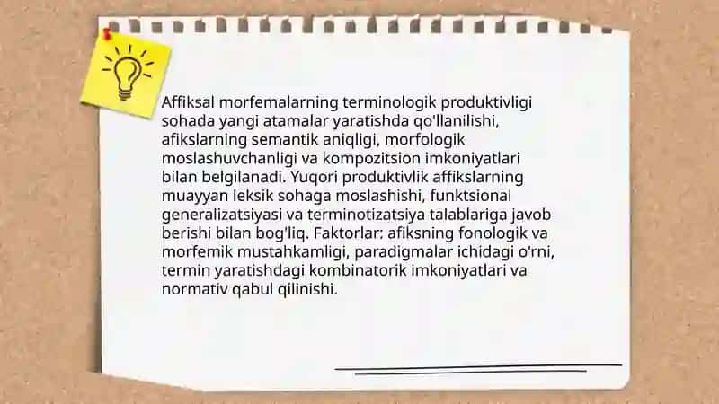 Sohaga oid terminologiya sohaga oid leksik morfologik birliklarning xususiyatlari 4