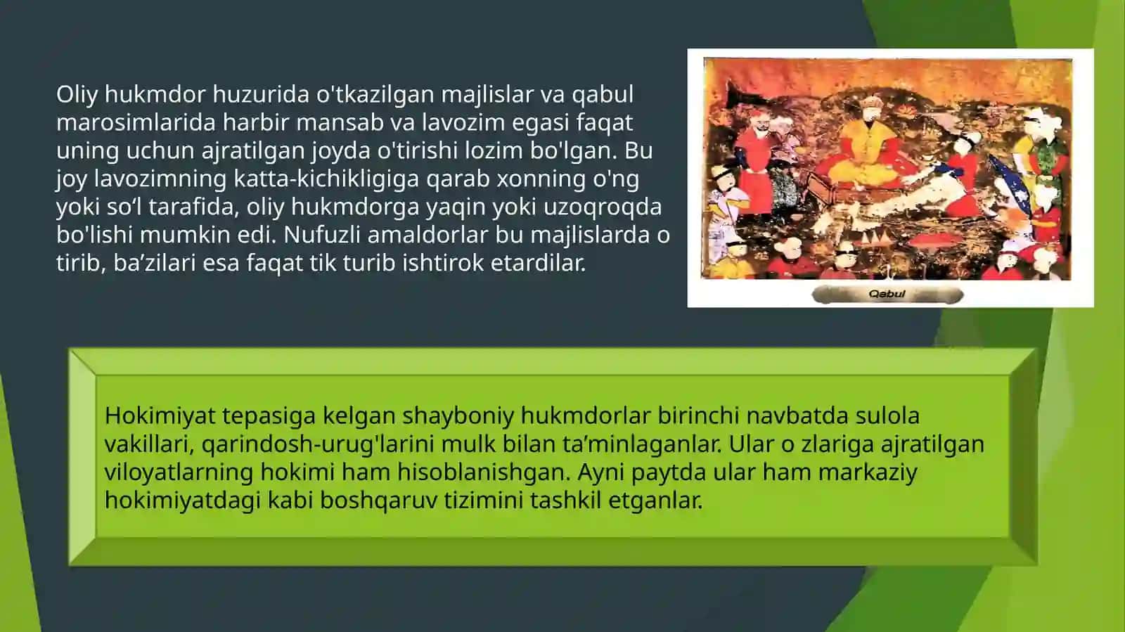 shayboniylar davri davlat boshqaruvi 4