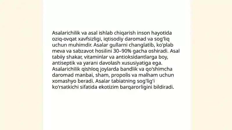 Hasharotlarning inson hayotidagi ahamiyati 4