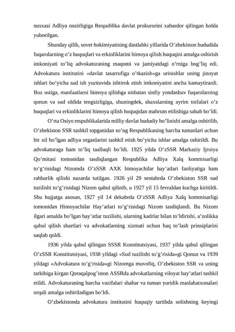 ADVOKATLIK FAOLIYATINING TASHKILIY-HUQUQIY SHAKLLARI 4