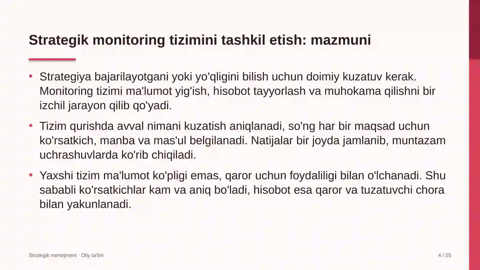 Kompyuter servis markazlarida strategik monitoring tizimini tashkil etish 4