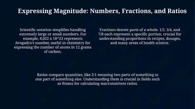 Physiological Limits & Numerical Perception 4