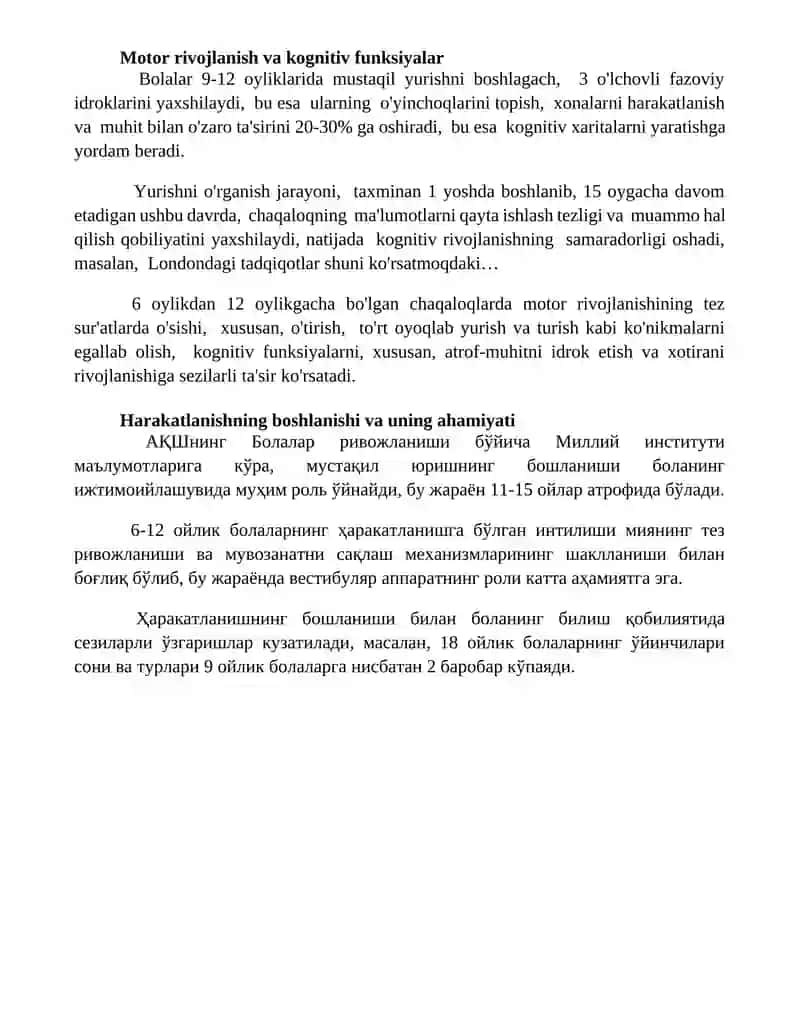 Goʻdaklik davrining psixologik xususiyatlari 4