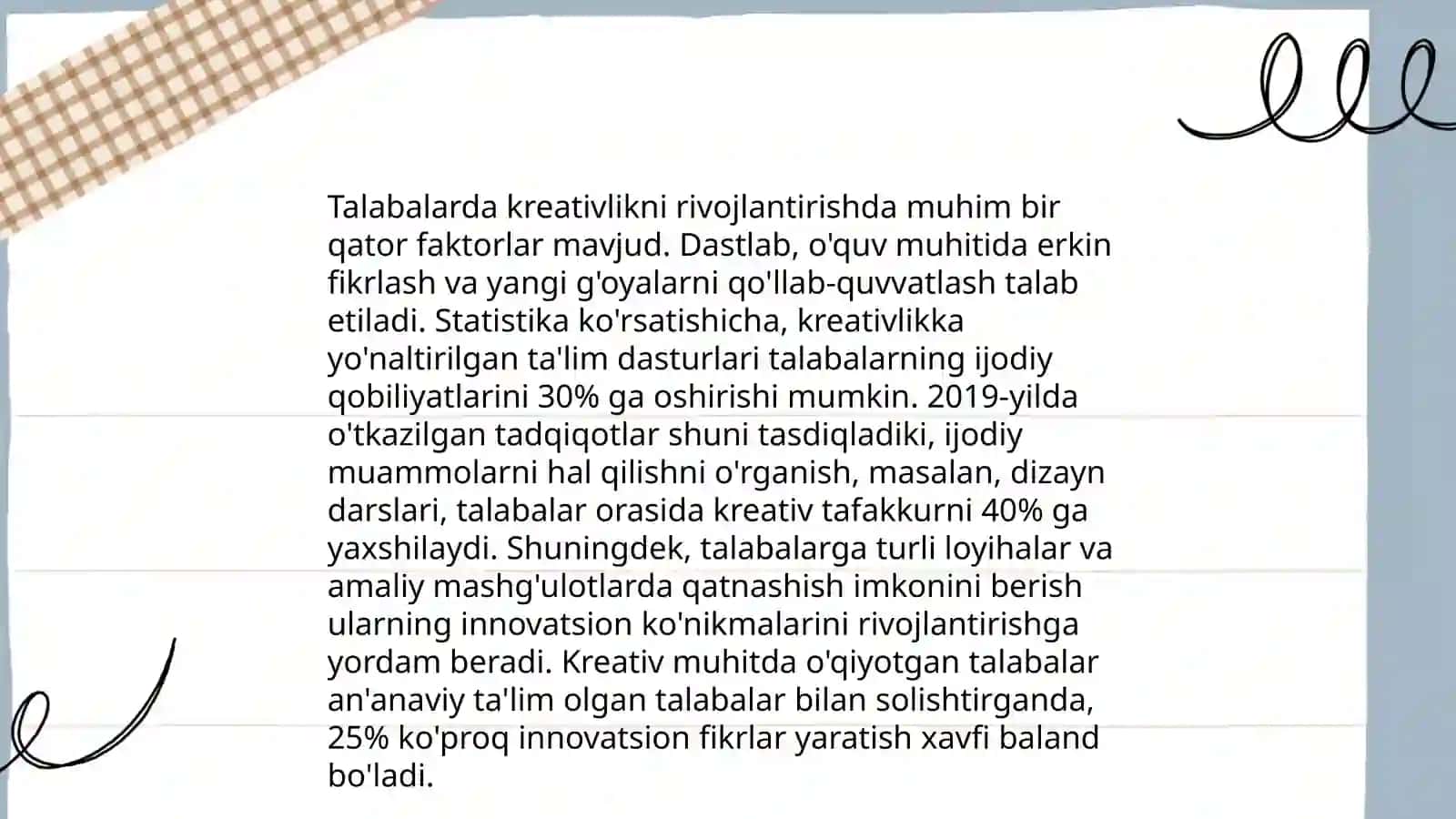 Pedagogik kreativlik 4