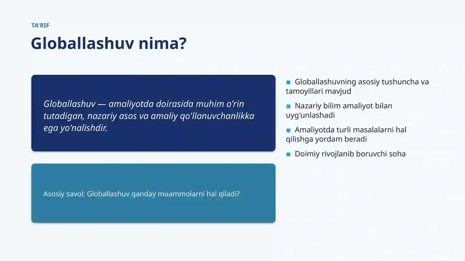 Globallashuv 4
