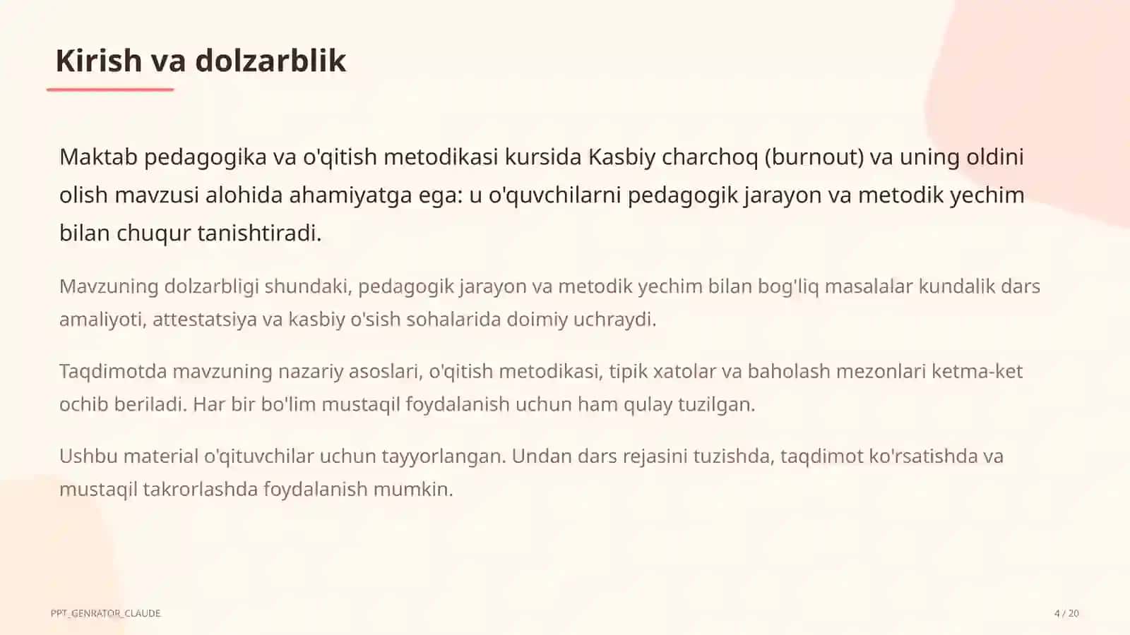 Kasbiy charchoq (burnout) va uning oldini olish 4