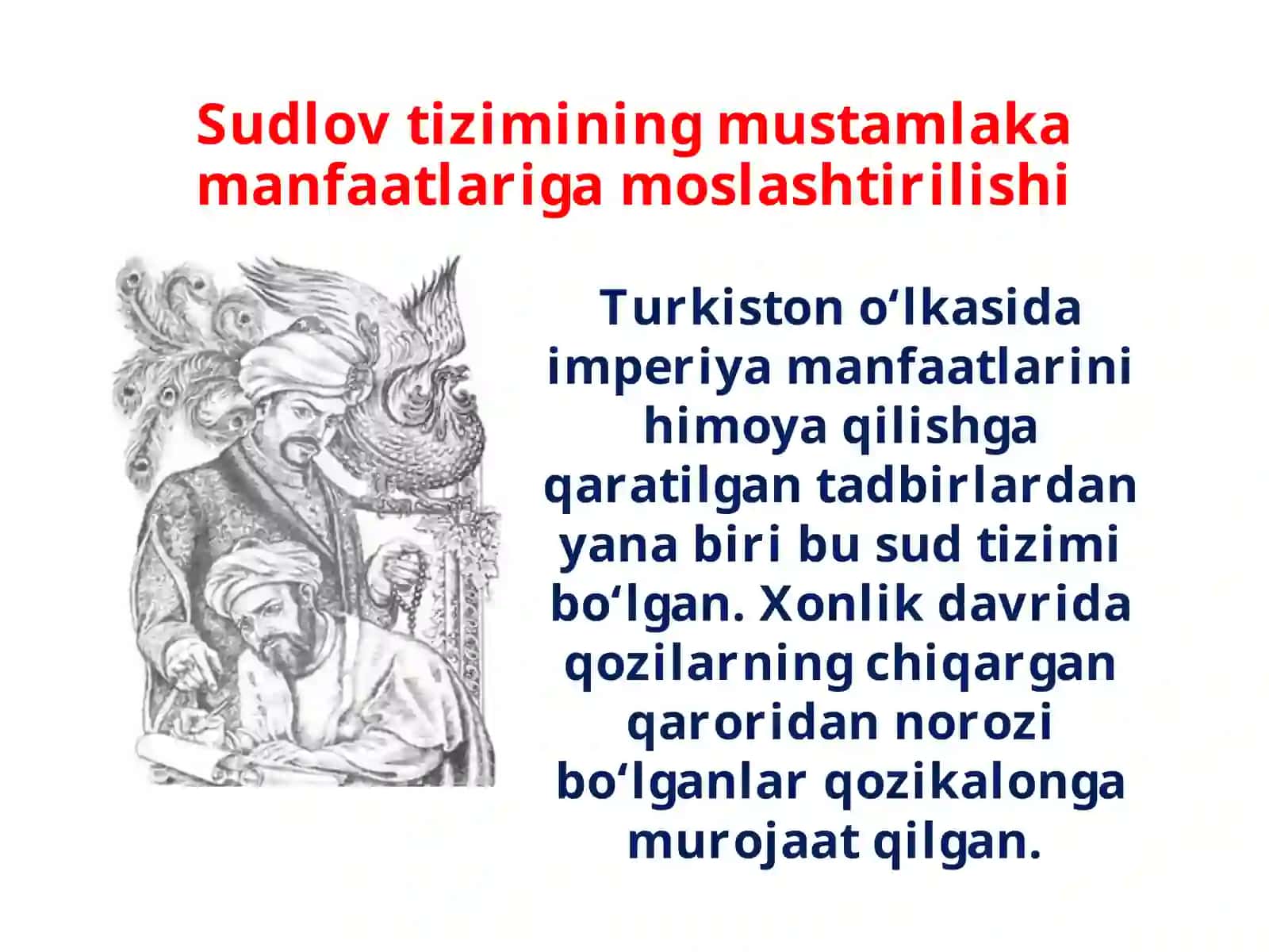 Turkistonda sud tizimi va harbiy politsiya tartibotining o'rnalishi 4