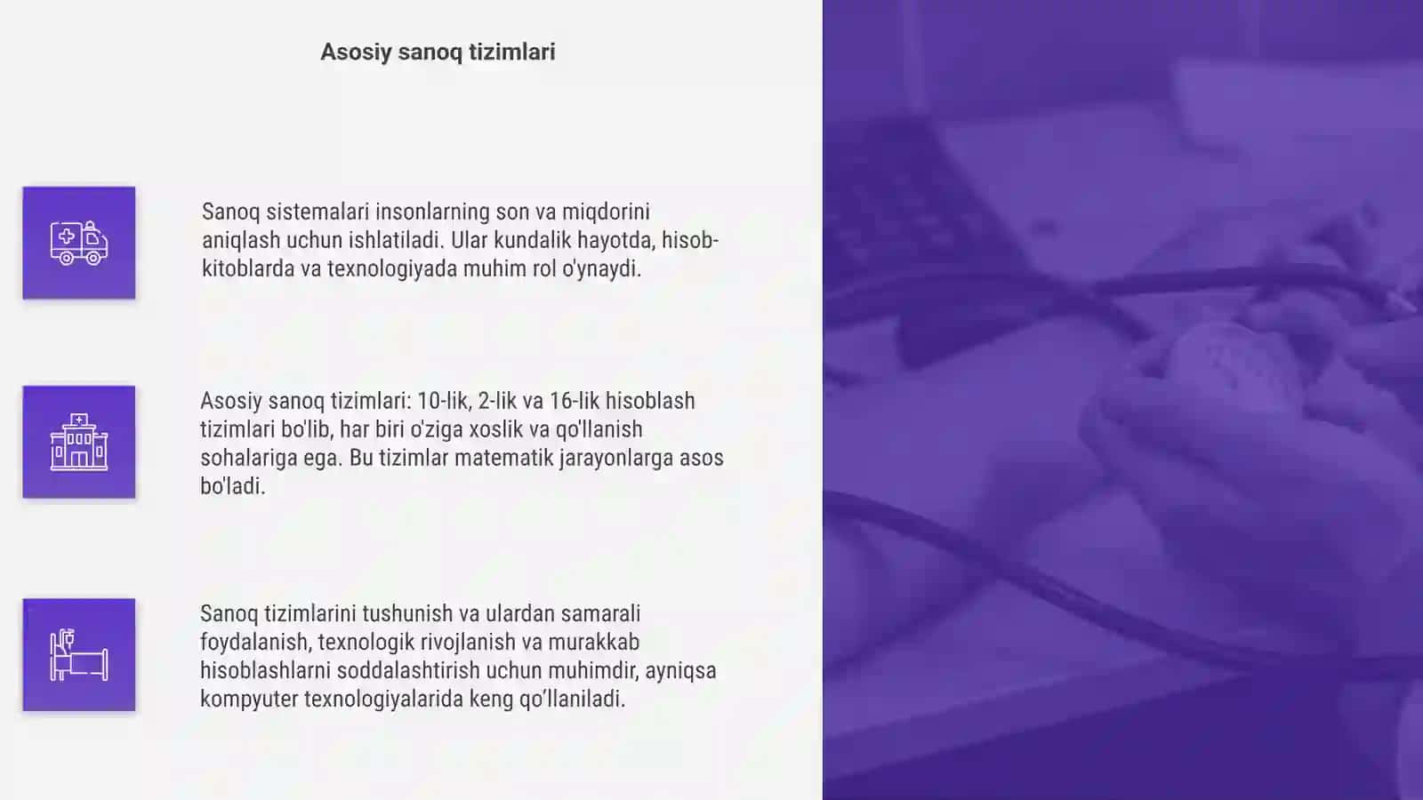 Sanoq sistemalari 4