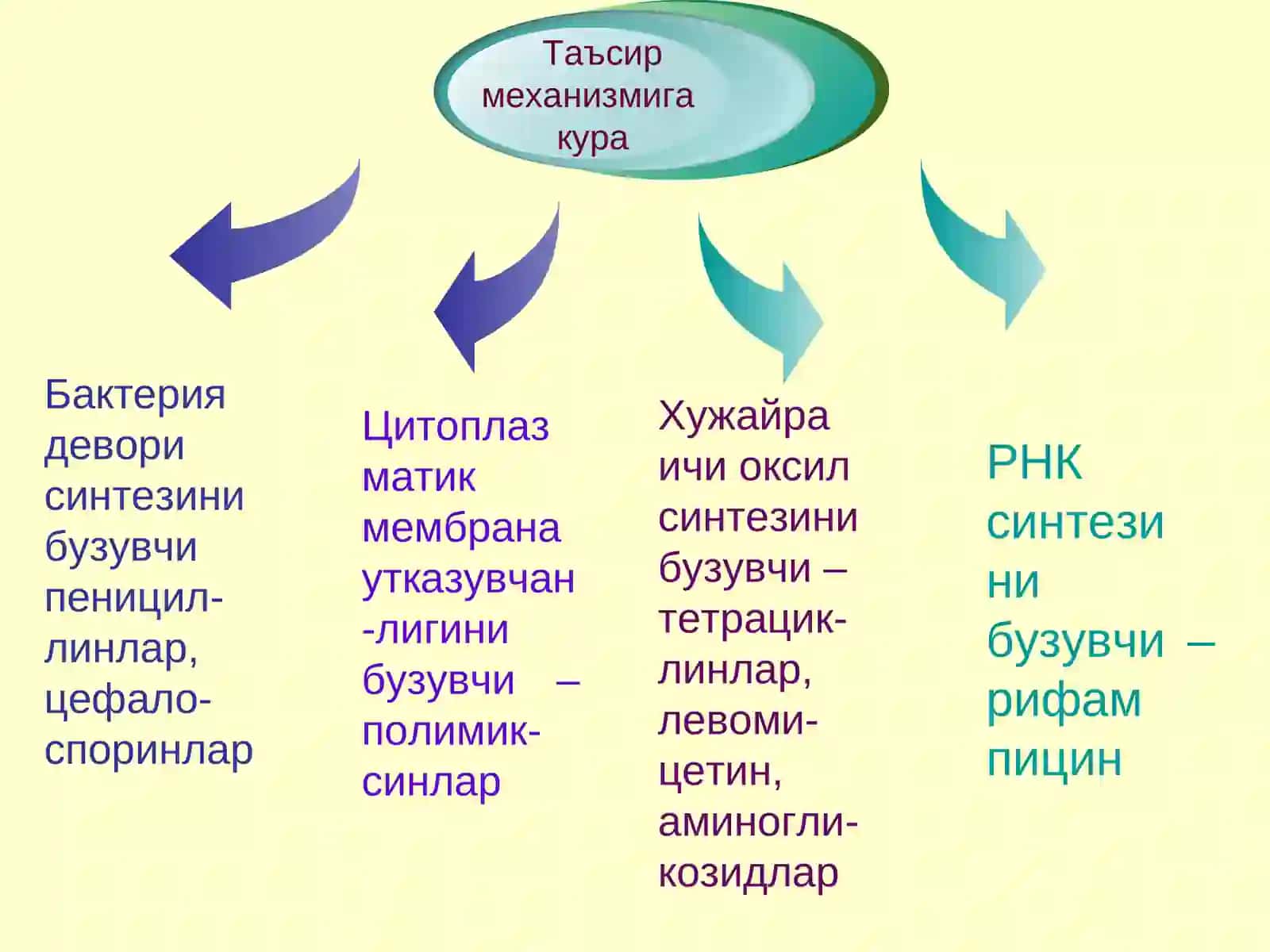 АНТИБИОТИКЛАР 4