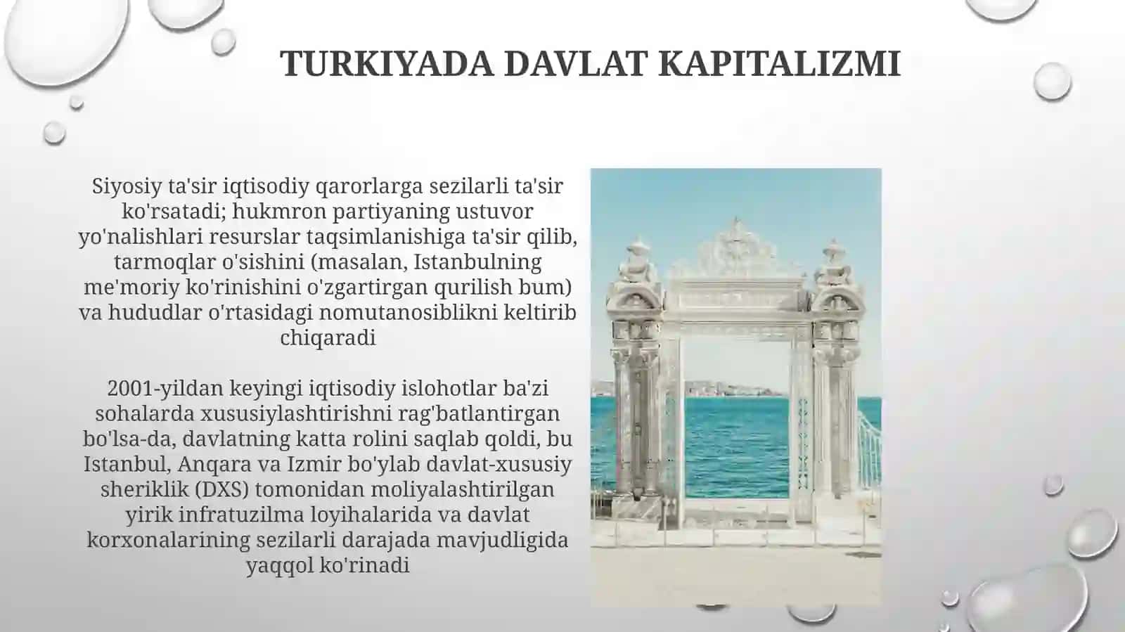 Turkiyaning iqtisodiy tizimlari tahlili 4