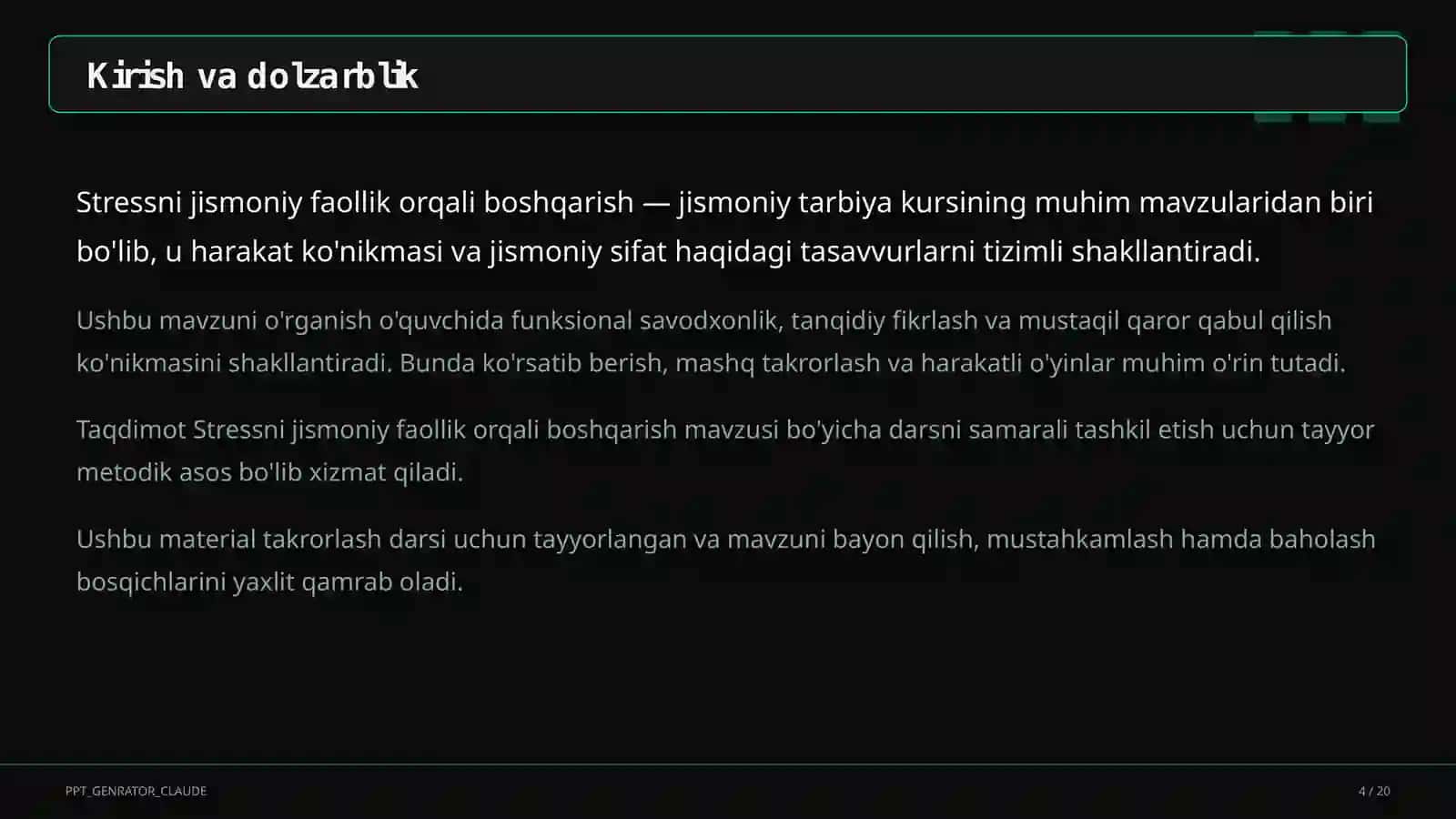 Jismoniy tarbiya (1–11) 4