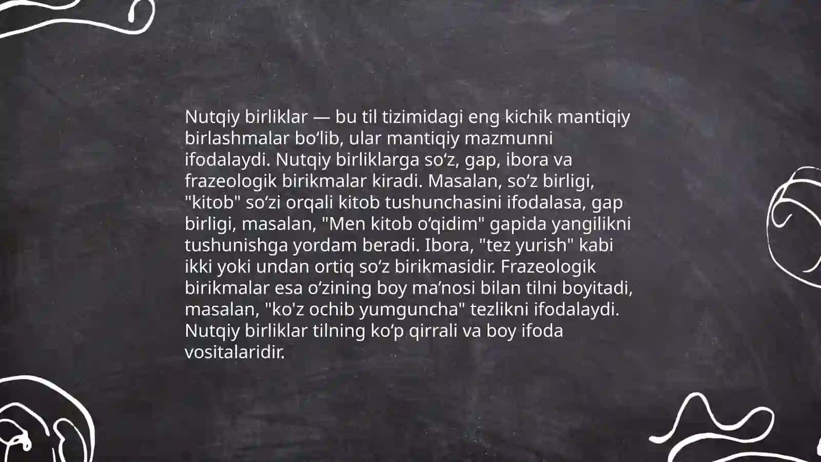 Hozirgi oʻzbek adabiy tilida lison, nutq, meʼyor munosabatlari.Lisoniy va nutqiy birliklar 4