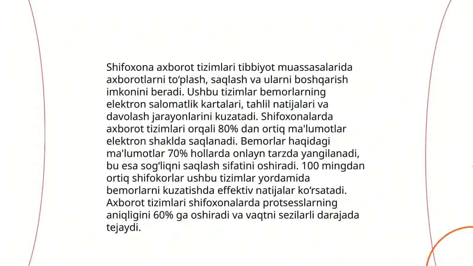 Tibbiyotda axborotlarni arxivlash usullari 4