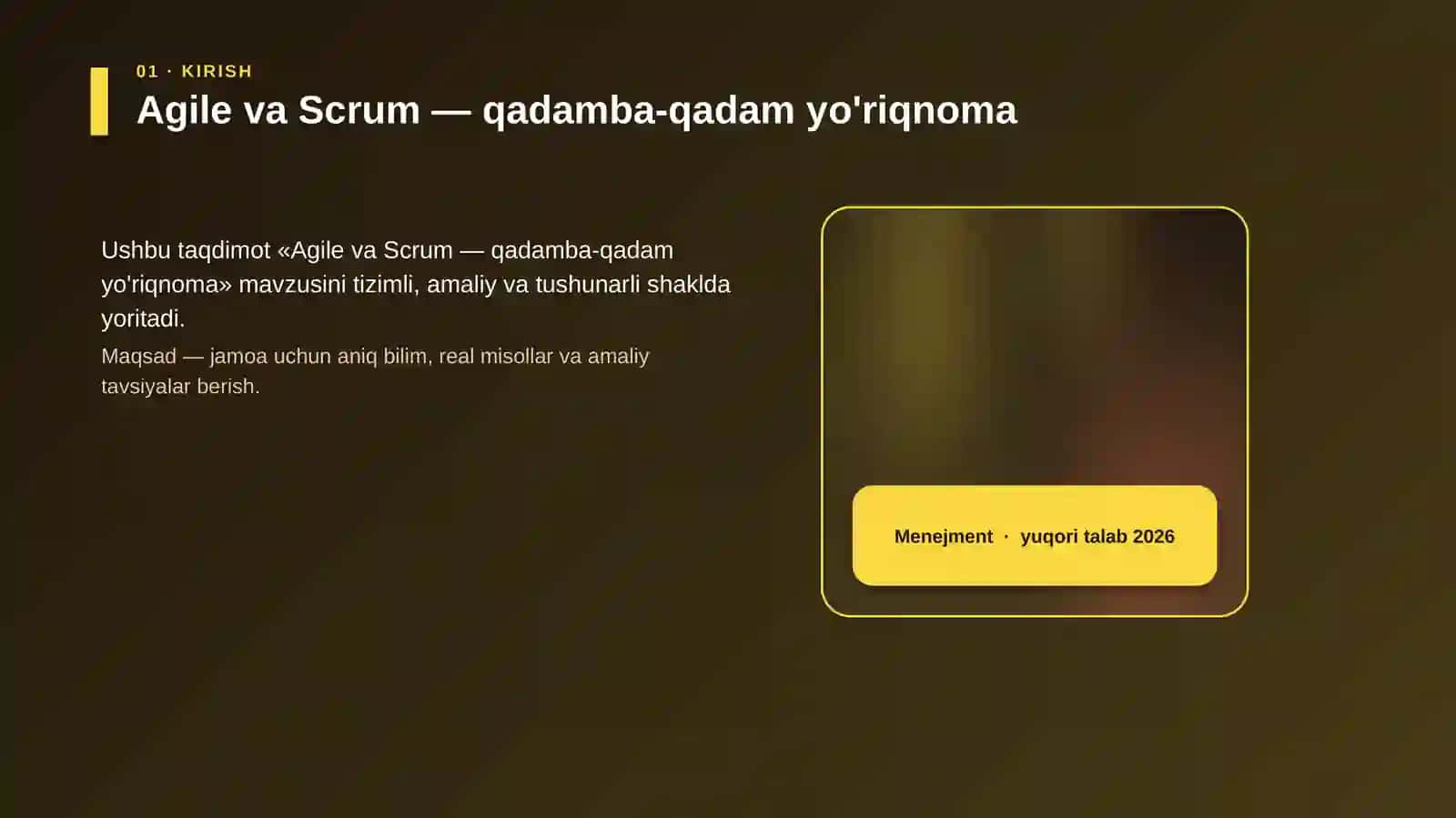 Agile va Scrum — qadamba-qadam yo'riqnoma 4