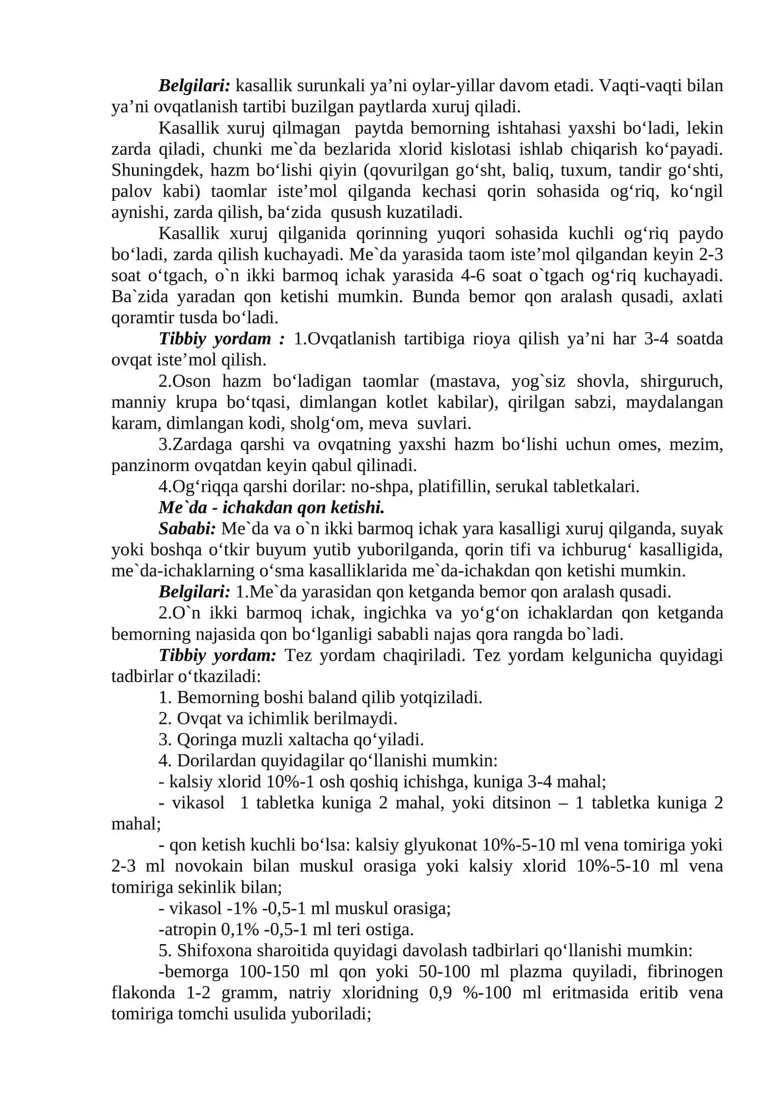 Ovqat hazm qilish a’zolari kasalliklari 4