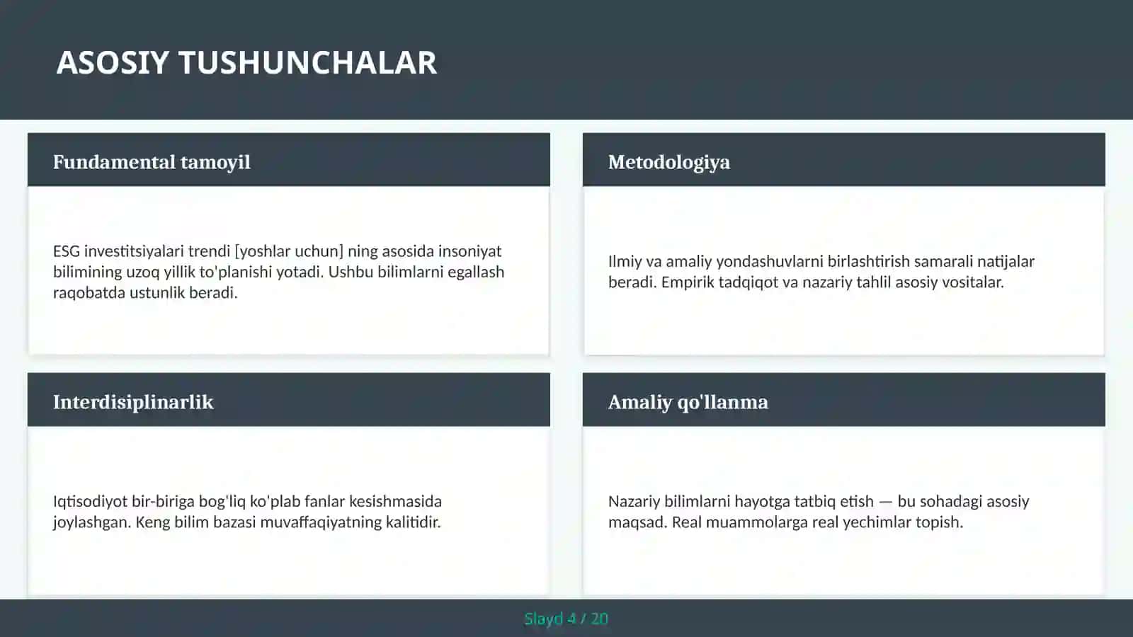 ESG investitsiyalari trendi [yoshlar uchun] 4