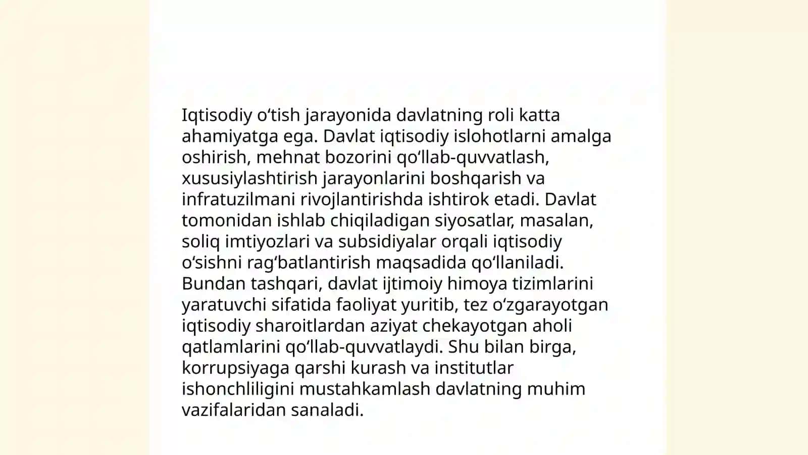 Globallashuv sharoitida ótish iqtisodiyoti mamlakatlarida davlat moliya siyosati 4