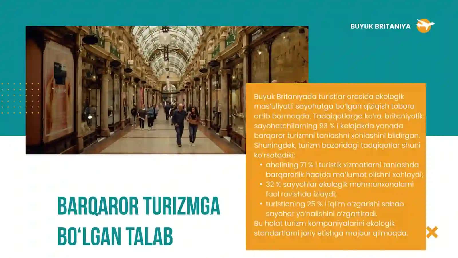 Buyuk Britaniyada ekologik barqaror turizm rivojlanishi 4