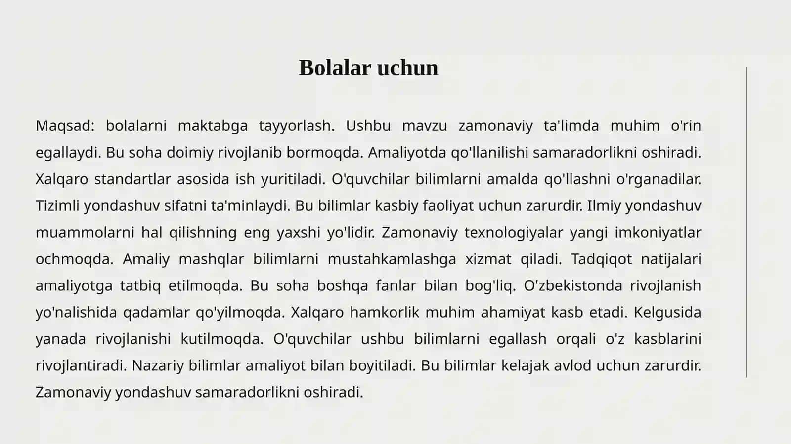 MAKTABGA IJTIMOIY TAYYORGARLIK 4