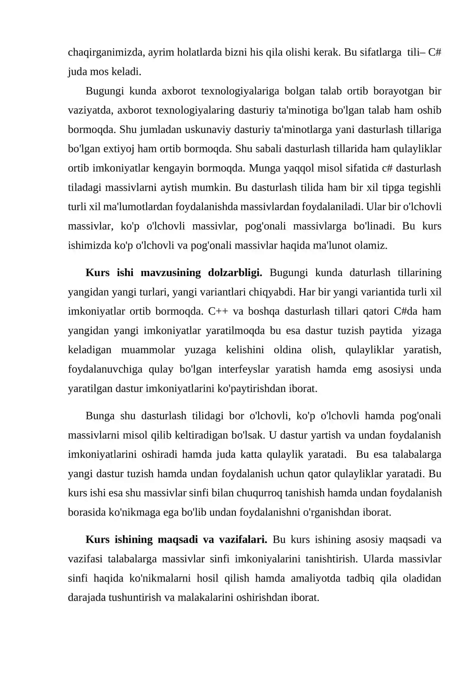 Dasturlash asoslari. C# dasturlash tilining Math sinfi va uning metodlari 4