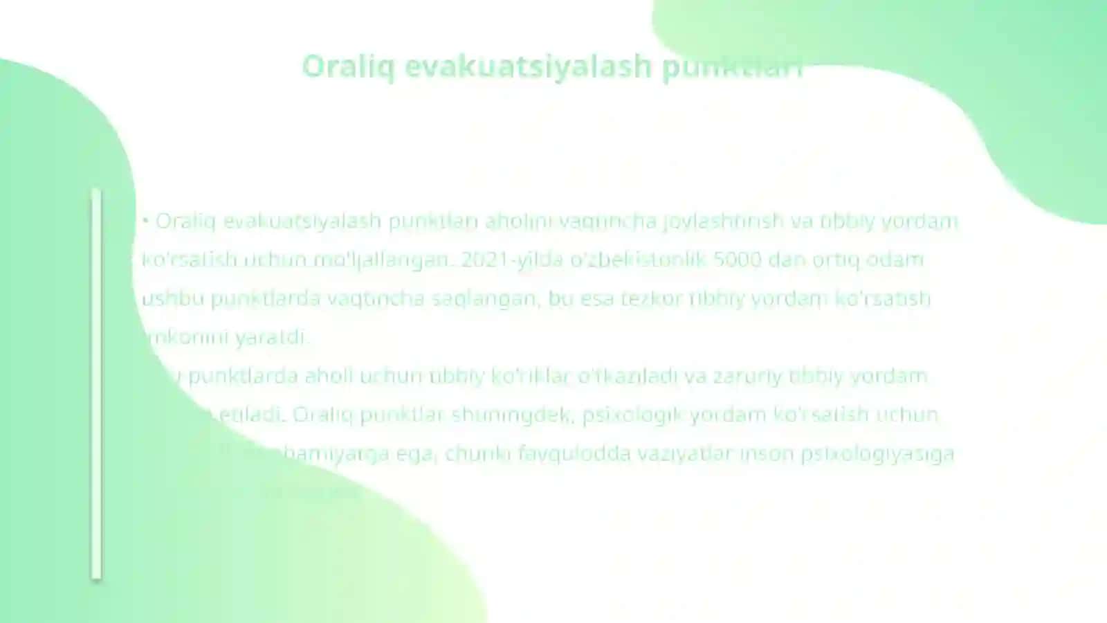Evakuatsiyalanuvchi aholini yig'ish punkti va vazifalari 4