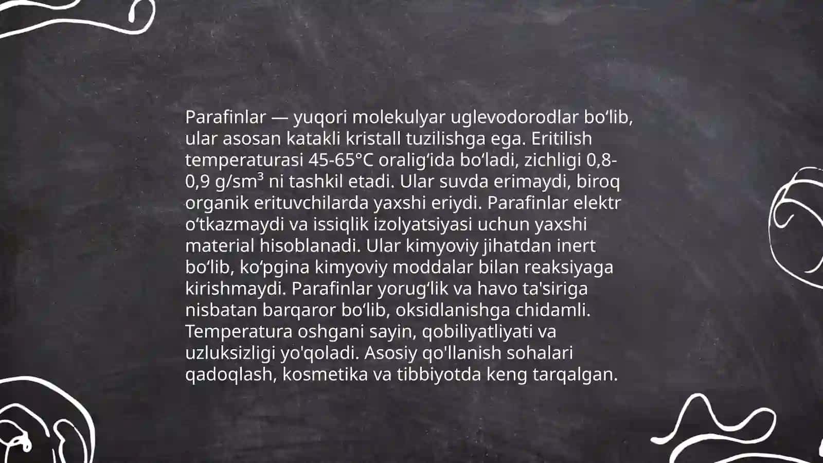 Parafin uglevodorodlar 4