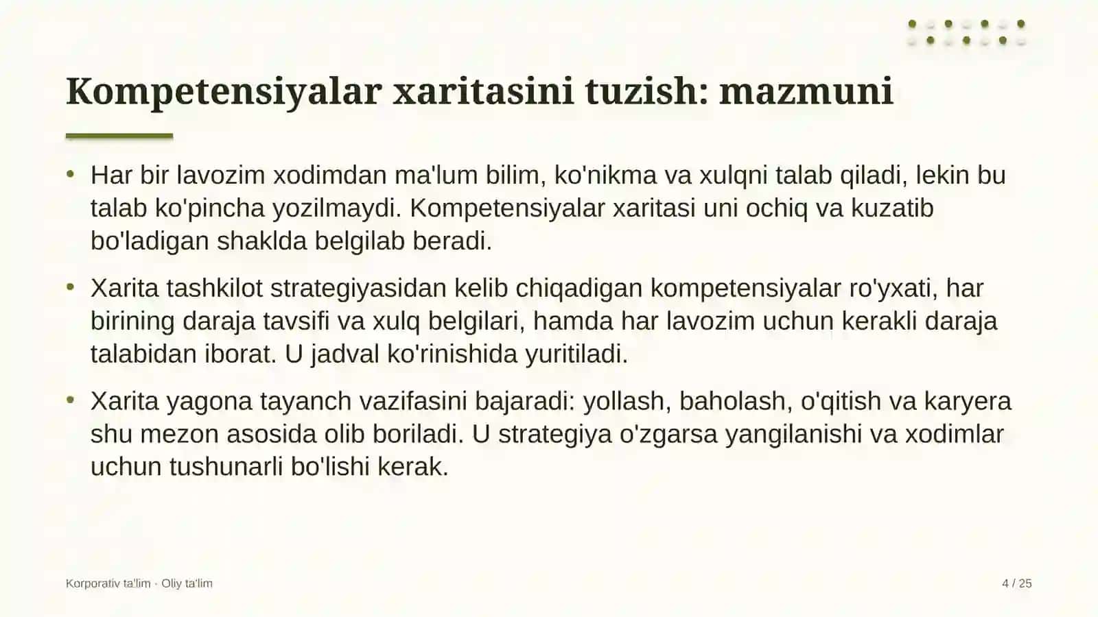 Kompetensiyalar xaritasi 4