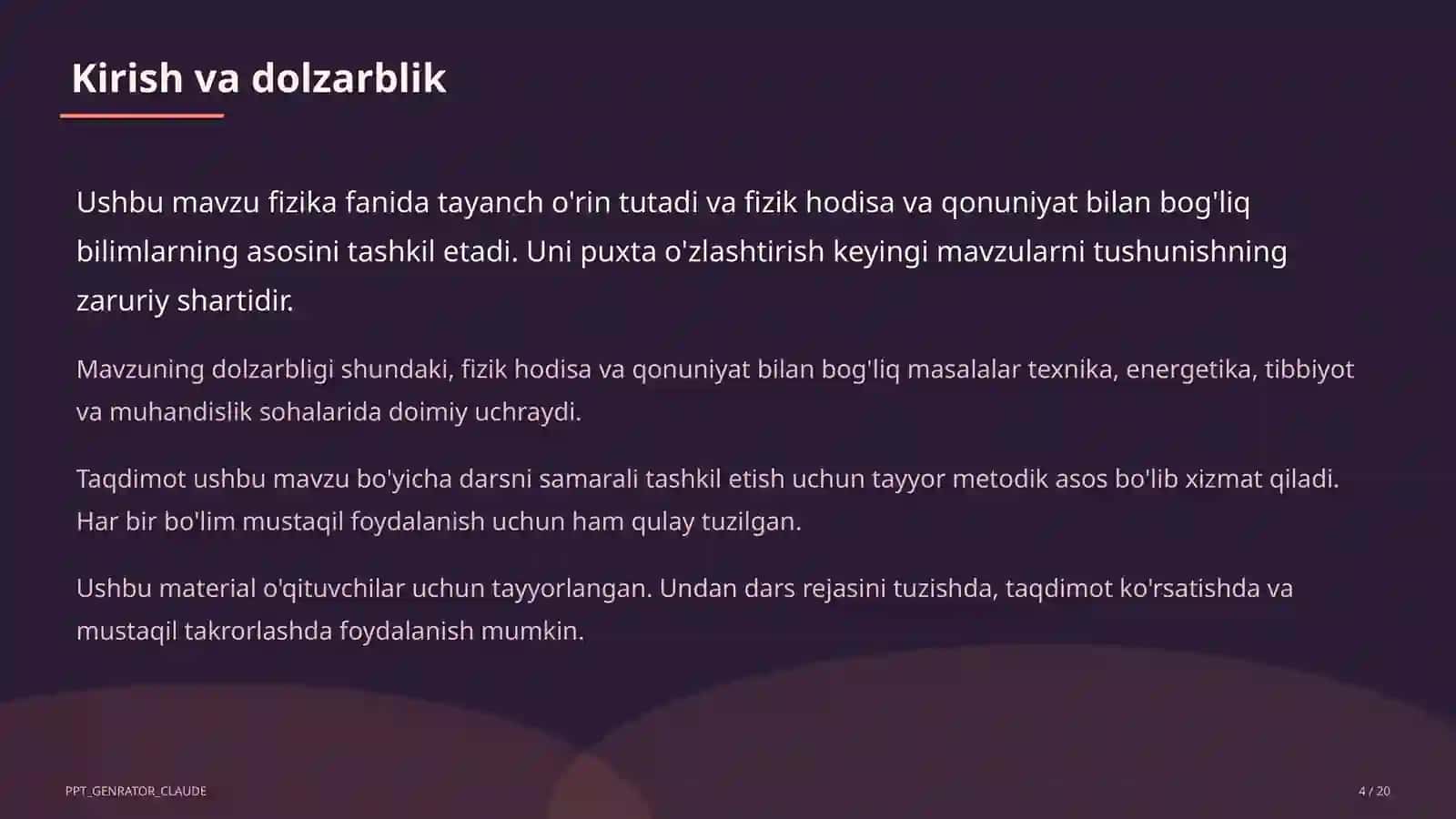 Geometrik optika: yorug'likning qaytishi va sinishi (11-sinf) 4