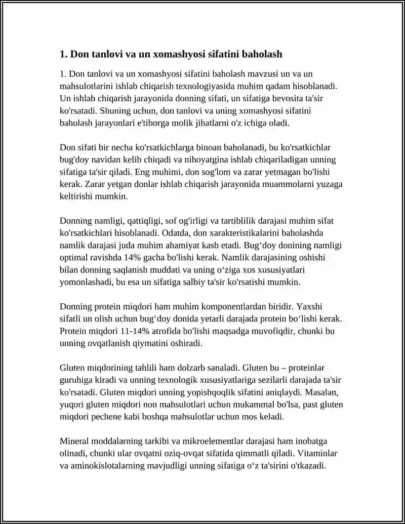 UN VA UN MAXSULOTLARINI ISHLAB CHIQARISH TEXNOLOGIYASI 4