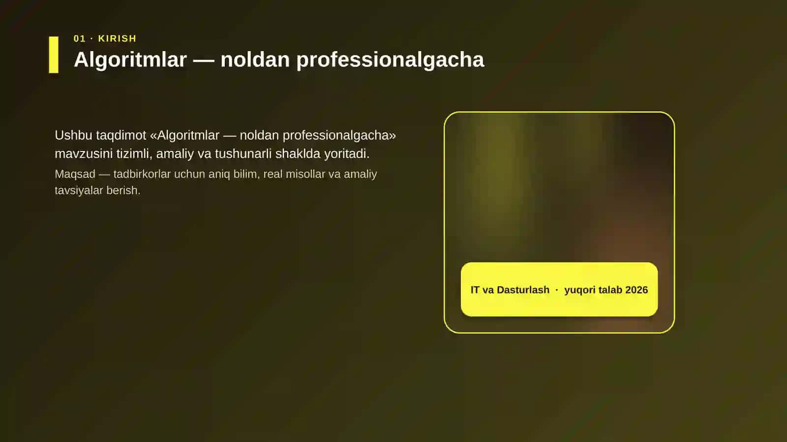 Algoritmlar — noldan professionalgacha 4