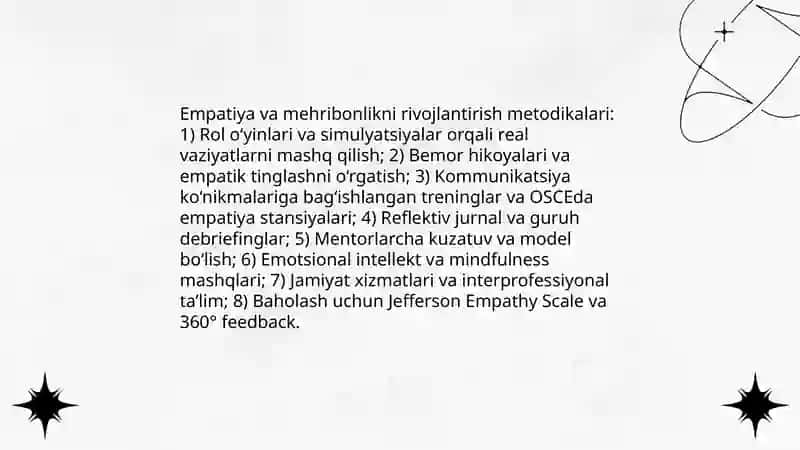Bo’lajak tibbiyot xodimlarida emotsional-irodaviy sifatlarni tarbiyalash va boshqarish 4