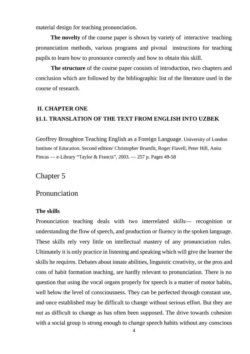Teaching Pronunciation to ESL students 4