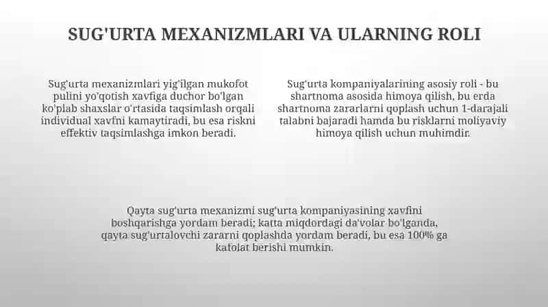 Xavf nazariyasi va sug‘urtaning ro‘li 4