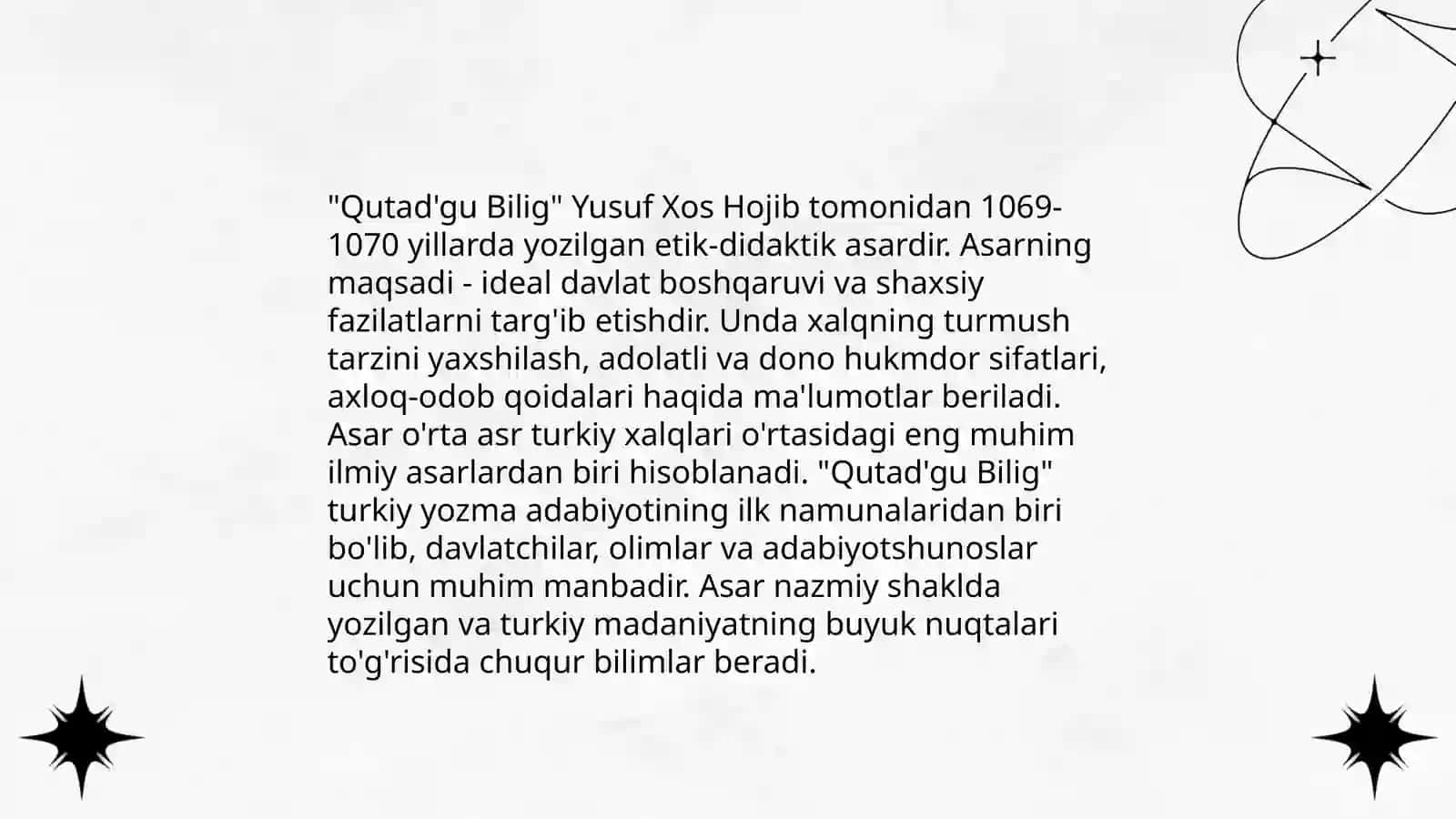 Qutad'gu Bilig 4