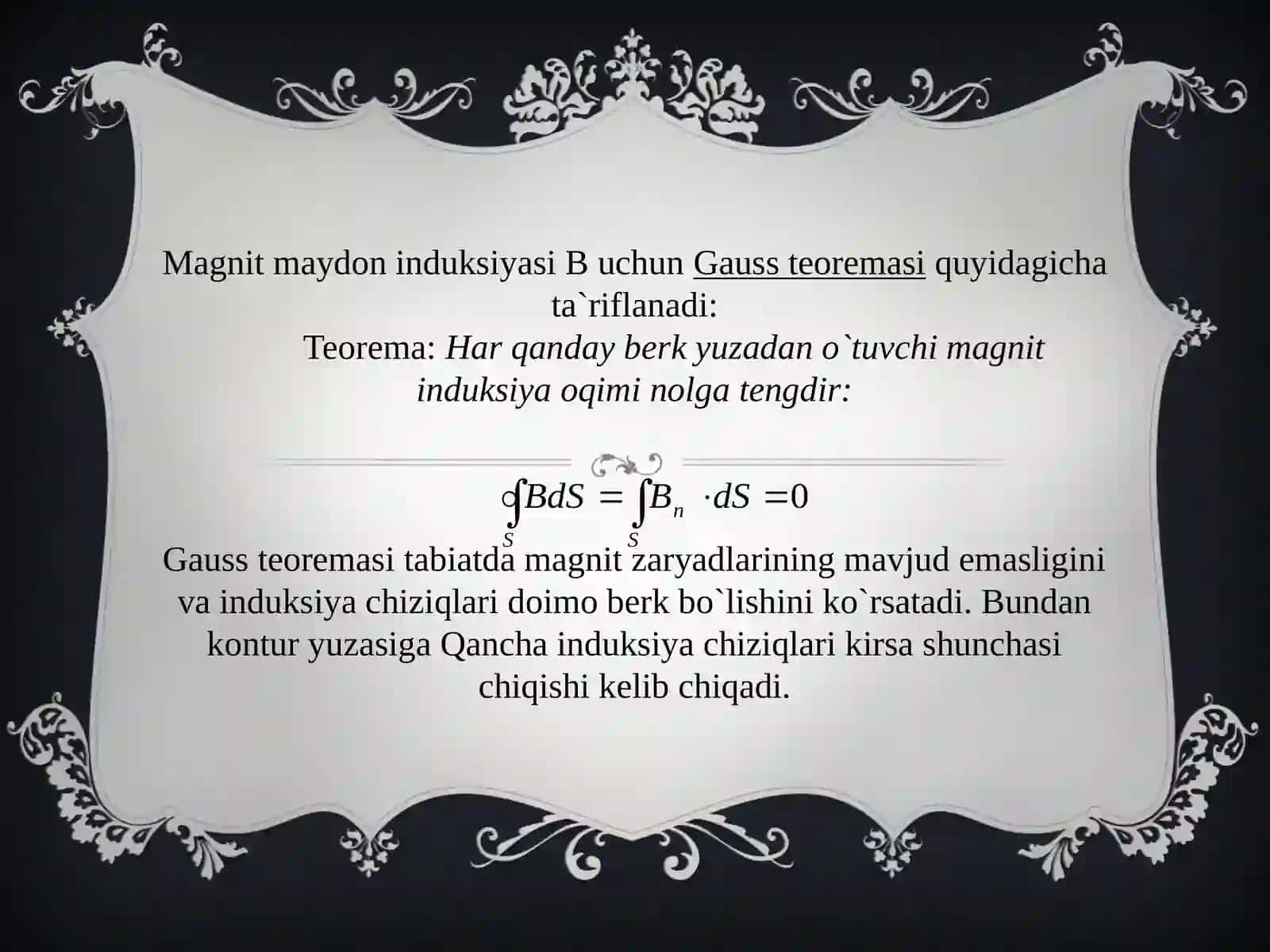 ELEKTROMAGNIT INDUKSIYA HODISASI. 10-sinf fizika fanidan dars ishlanma. 4