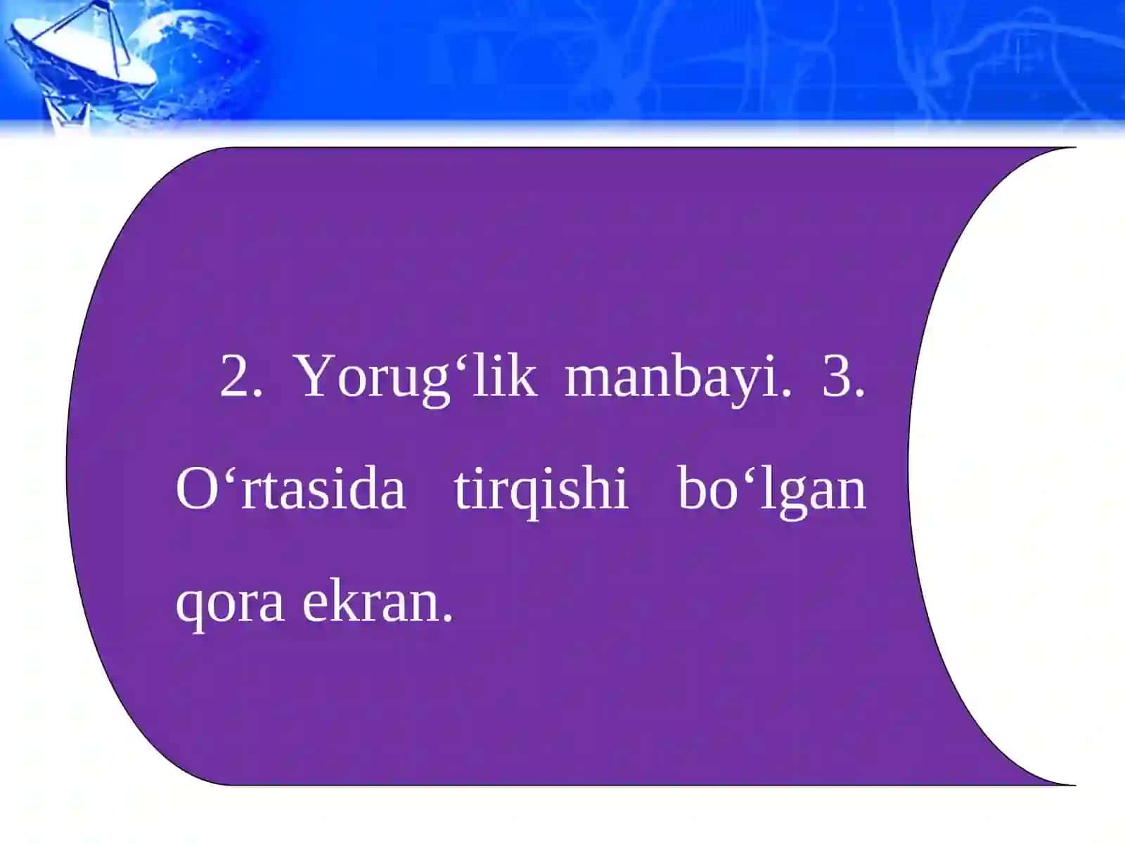 Difraksion panjara yordamida yorug‘likning to‘lqin uzunligini aniqlash 4