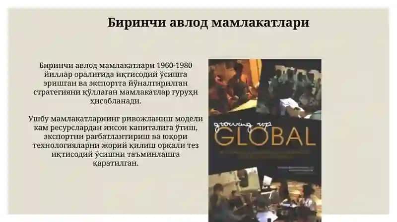 Янги индустриал мамлакатларнинг биринчи авлоди 4
