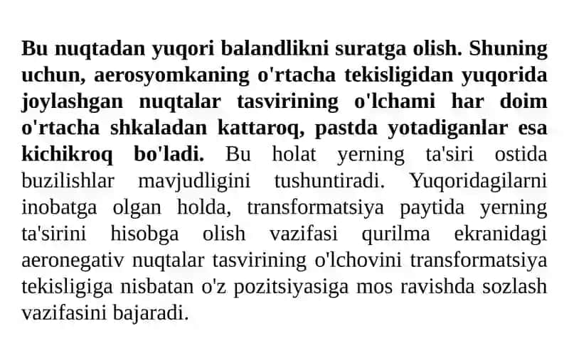 Aerofotosuratlarning geodezik ta’minotifanidan ma’ruzasi 4