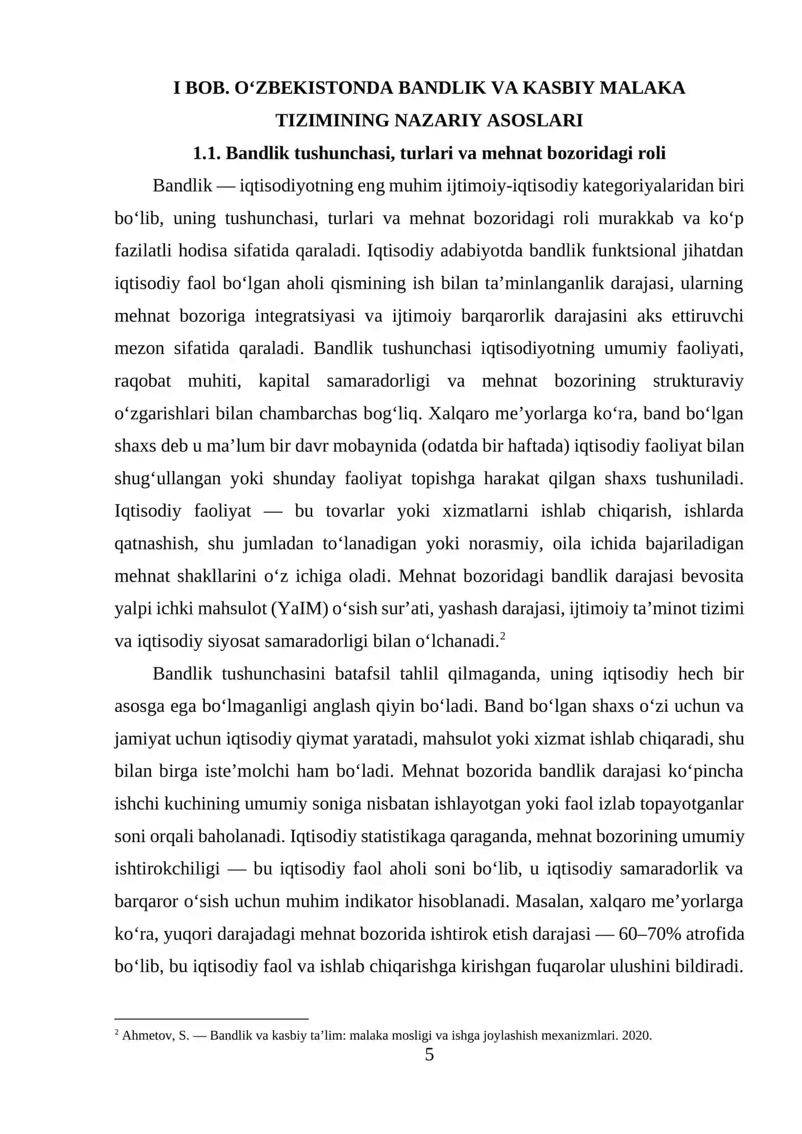 O‘zbekistonda bandlikning kasbiy malaka tuzilmasi 4