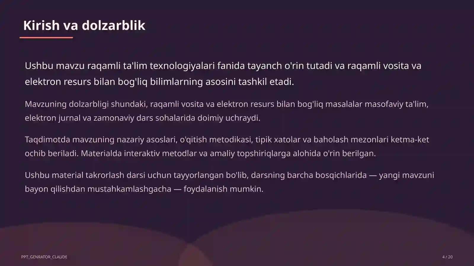 Ta'lim analitikasi: o'quvchi natijalarini tahlil qilish 4