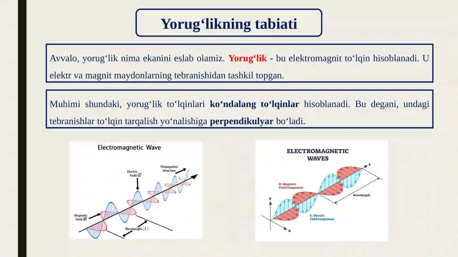 Yorug’likning qutblanishi 4